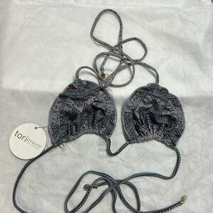 NWT Tori Praver bikini top